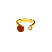 Two stone ring