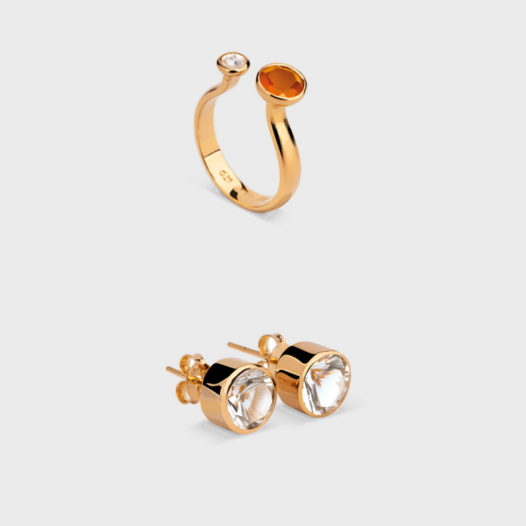 earrings and ring set
